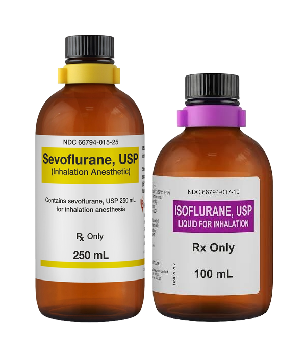 Isoflurane bottle